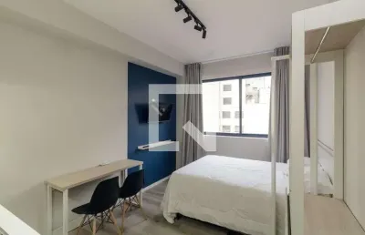 Kitnet / stúdio para aluguel - santa cecília, 1 quarto,  25 m² - são paulo