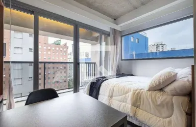 Kitnet / stúdio para aluguel - jardim paulista, 1 quarto,  21 m² - são paulo