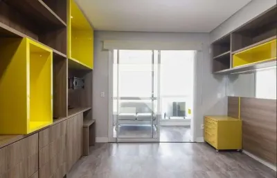 Kitnet / stúdio para aluguel - tatuapé, 1 quarto,  35 m² - são paulo