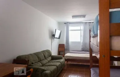 Kitnet / stúdio para aluguel - aviação, 1 quarto,  25 m² - praia grande