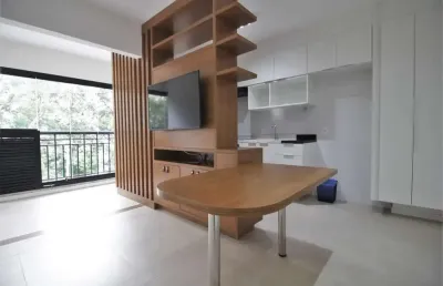 Apartamento para aluguel - vila andrade, 1 quarto,  38 m² - são paulo
