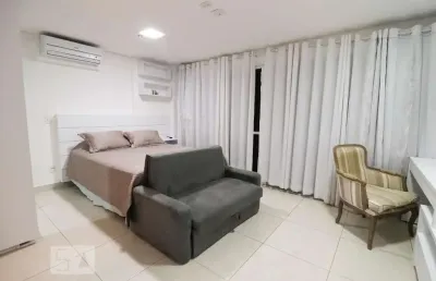 Kitnet / stúdio para aluguel - jardim goiás, 1 quarto,  41 m² - goiânia