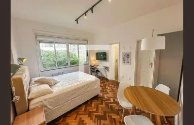 Apartamento para aluguel - botafogo, 1 quarto,  25 m² - rio de janeiro