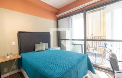 Kitnet / stúdio para aluguel - vila madalena, 1 quarto,  25 m² - são paulo