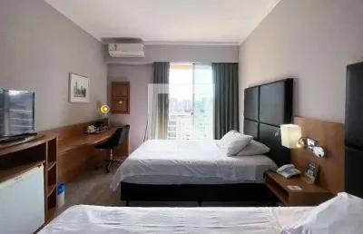 Apartamento para aluguel - moema, 1 quarto,  29 m² - são paulo