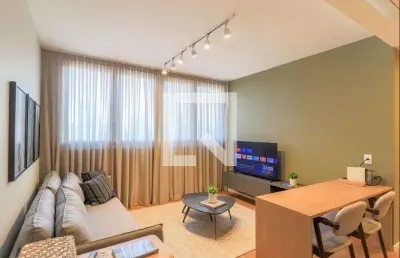 Apartamento para aluguel - chácara santo antonio, 1 quarto,  38 m² - são paulo