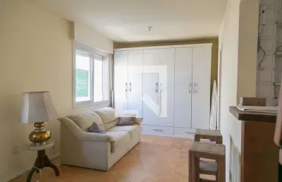 Kitnet / stúdio para aluguel - azenha, 1 quarto,  44 m² - porto alegre