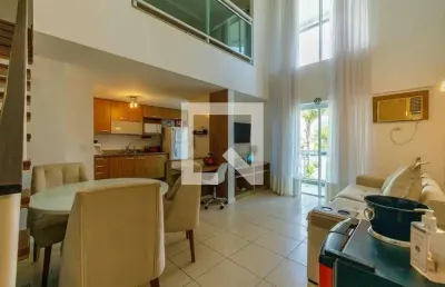 Apartamento para aluguel - barra da tijuca - marapendi, 1 quarto,  99 m² - rio de janeiro