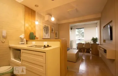 Apartamento para aluguel - brooklin, 1 quarto,  36 m² - são paulo