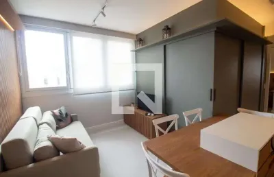 Apartamento para aluguel - chácara santo antonio, 2 quartos,  48 m² - são paulo