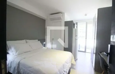 Apartamento para aluguel - moema, 1 quarto,  21 m² - são paulo