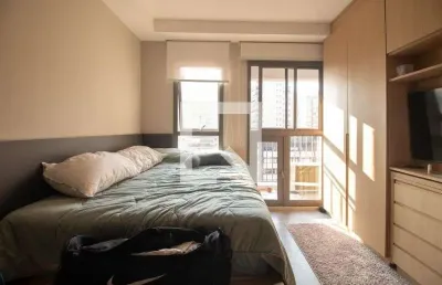 Apartamento para aluguel - brooklin, 1 quarto,  23 m² - são paulo