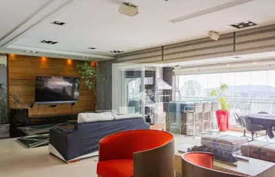 Apartamento para aluguel - vila romana, 4 quartos,  206 m² - são paulo