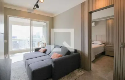 Apartamento para aluguel - brooklin, 1 quarto,  58 m² - são paulo