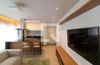 Apartamento para aluguel - cambuí, 1 quarto,  52 m² - campinas