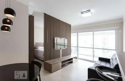 Kitnet / stúdio para aluguel - brooklin, 1 quarto,  50 m² - são paulo