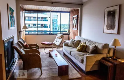 Apartamento para aluguel - brooklin, 3 quartos,  125 m² - são paulo