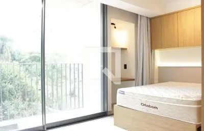 Kitnet / stúdio para aluguel - vila madalena, 1 quarto,  27 m² - são paulo