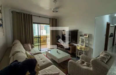 Apartamento para aluguel - canto do forte, 3 quartos,  135 m² - praia grande