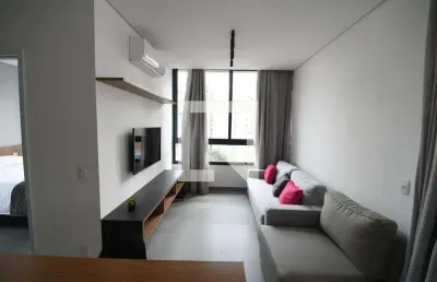 Apartamento para aluguel - cambuí, 1 quarto,  44 m² - campinas