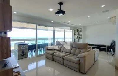 Apartamento para aluguel - canto do forte, 3 quartos,  193 m² - praia grande