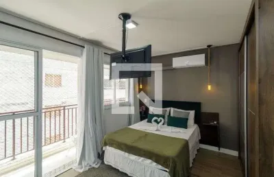Kitnet / stúdio para aluguel - centro, 1 quarto,  30 m² - são paulo