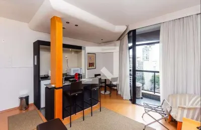 Kitnet / stúdio para aluguel - itaim bibi, 1 quarto,  42 m² - são paulo