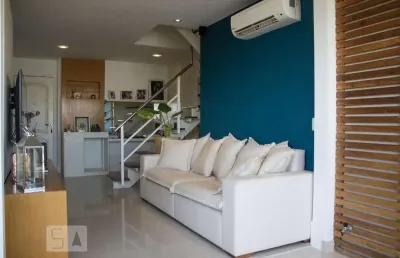 Cobertura para aluguel - jardim oceânico, 2 quartos,  160 m² - rio de janeiro
