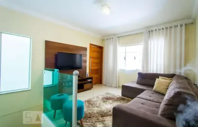 Casa para aluguel - jardim alvorada, 3 quartos,  172 m² - santo andré