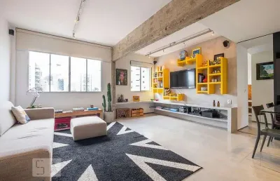 Apartamento para aluguel - pinheiros, 1 quarto,  60 m² - são paulo