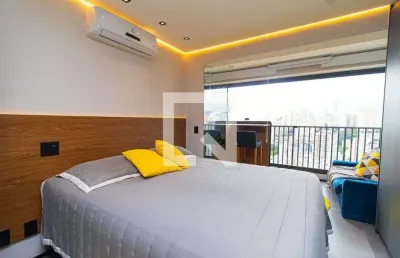 Kitnet / stúdio para aluguel - consolação, 1 quarto,  24 m² - são paulo