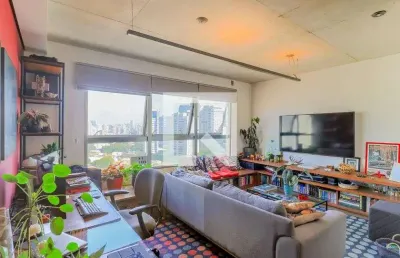 Apartamento para aluguel - chácara santo antonio, 1 quarto,  69 m² - são paulo