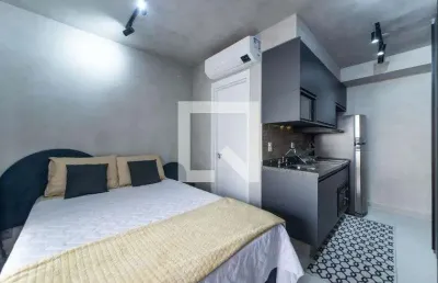 Apartamento para aluguel - brooklin, 1 quarto,  30 m² - são paulo