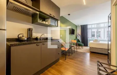 Apartamento para aluguel - centro histórico, 1 quarto,  29 m² - porto alegre