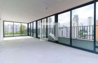 Cobertura para aluguel - brooklin, 3 quartos,  170 m² - são paulo