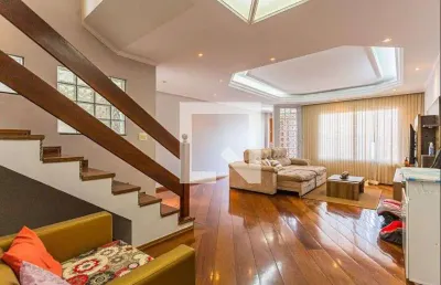 Casa para aluguel - vila américa, 3 quartos,  300 m² - santo andré