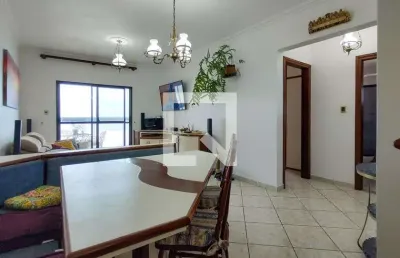 Apartamento para aluguel - vilamar, 3 quartos,  125 m² - praia grande