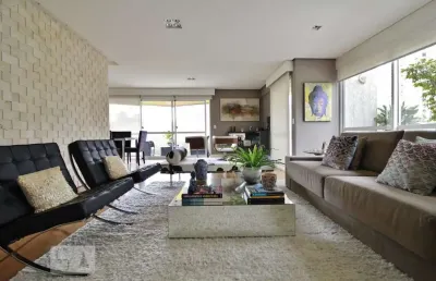 Apartamento para aluguel - portal do morumbi, 3 quartos,  210 m² - são paulo