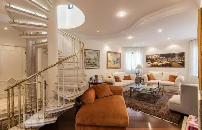 Cobertura para aluguel - jardim anália franco, 5 quartos,  496 m² - são paulo