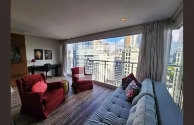 Apartamento para aluguel - vila olímpia, 1 quarto,  57 m² - são paulo