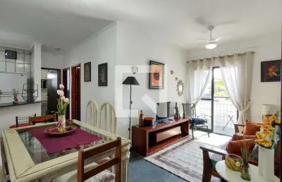 Apartamento para aluguel - vila caiçara, 2 quartos,  90 m² - praia grande