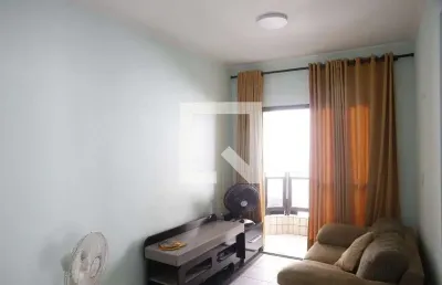Apartamento para aluguel - aviação, 1 quarto,  62 m² - praia grande