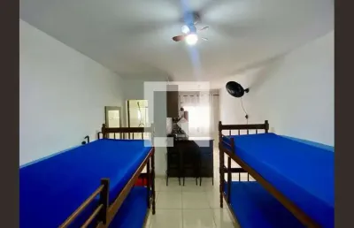 Kitnet / stúdio para aluguel - vilamar, 1 quarto,  30 m² - praia grande