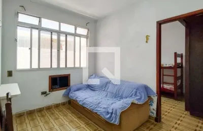 Apartamento para aluguel - canto do forte, 1 quarto,  41 m² - praia grande