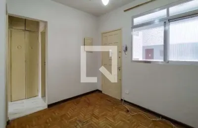 Apartamento para aluguel - boqueirão, 1 quarto,  49 m² - praia grande