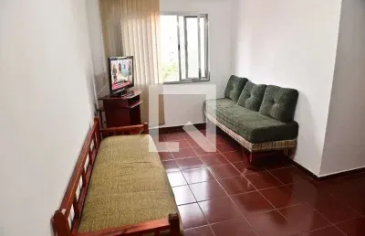 Apartamento para aluguel - aviação, 2 quartos,  51 m² - praia grande