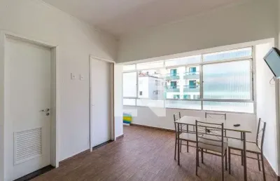 Apartamento para aluguel - canto do forte, 2 quartos,  50 m² - praia grande