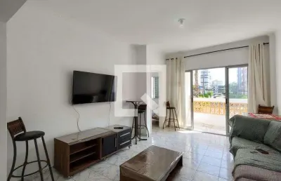 Apartamento para aluguel - guilhermina, 2 quartos,  92 m² - praia grande