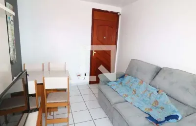 Apartamento para aluguel - vila caiçara, 1 quarto,  42 m² - praia grande