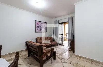 Apartamento para aluguel - vila caiçara, 2 quartos,  90 m² - praia grande